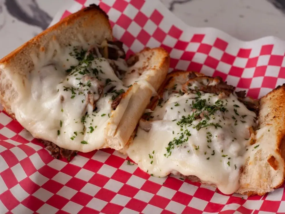 Steak, Cheese with Onions Sub