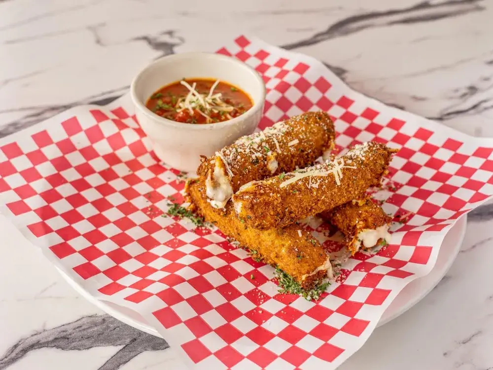 Fried Mozzarella Sticks