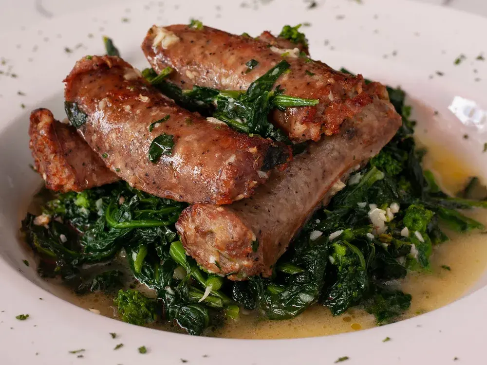 Broccoli Rabe with Sausage